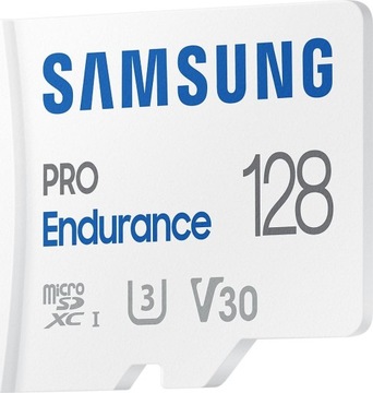 Карта памяти Samsung PRO Endurance 2022 MicroSDXC 128 ГБ, класс 10 UHS-I/U3 V30