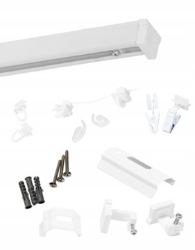 Одинарный потолочный карниз АЛЮМИНИЕВАЯ ПОТОЛОЧНАЯ рейка карнизы на заказ