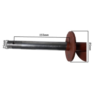 Улиток для вращающейся горелки L = 957 мм для котла в духовке 15-30 кВт SA и других