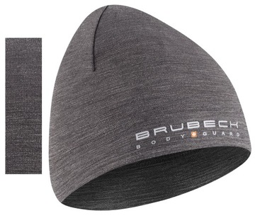 BRUBECK WYGODNA WEŁNIANA CZAPKA DO WSPINACZKI L-XL