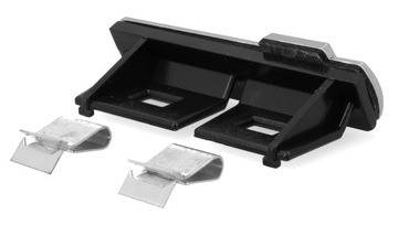 Emblemat na kratkę znaczek AUDI S-LINE 7x1,7x3 cm Srebrny