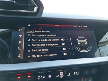 Audi A3 8Y Sportback Facelifting 1.5 35 TFSI 150KM 2025 Audi A3 Sportback Audi A3 sportback, FV 23, Interieur S line, ambiente plus, zdjęcie 26