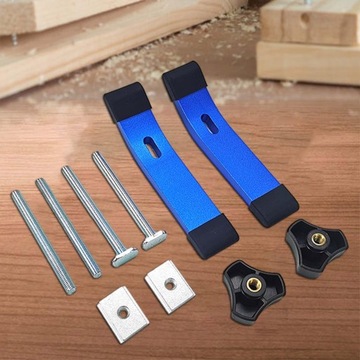 Прижимной зажим Т-образной гусеницы из 2 частей с Т-образными болтами