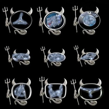 НАКЛЕЙКА DEVIL DEVIL VW ДЛЯ ЛОГОТИПА, ЭМБЛЕМЫ БРЕНДА АВТОМОБИЛЯ, ЗАДНЕЙ ДВЕРИ