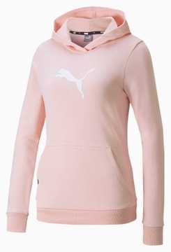 SPORTOWA BLUZA DAMSKA DRESOWA BAWEŁNIANA Z KAPTUREM PUMA POWER GRAPHIC XS