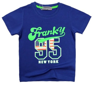Футболка для мальчиков 92 437 FRANKY 8 злотых брутто