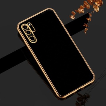 ГЛАМУРНЫЙ ЧЕХОЛ ДЛЯ HUAWEI P30 PRO СИЛИКОН + ФОЛЬГА
