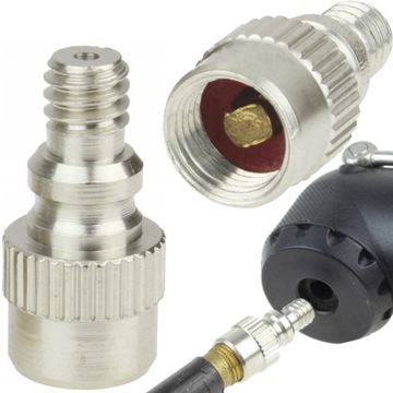Przejściówka zaworka AV DV reduktor adapter pompka