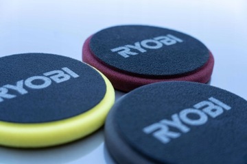 АККУМУЛЯТОРНАЯ ПОЛИРОВАЛЬНАЯ МАШИНА RYOBI 18В РЕГУЛИРОВКА R18P-0 125MM КОЛЕБАНИЯ + 3 ПАДА