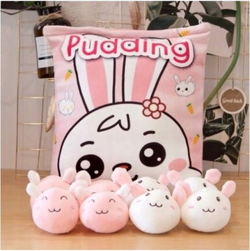 ПОДУШКА-ПУДИНГ С УЗОРАМИ БРОСАЮЩИХ ТАСЛИНОВ