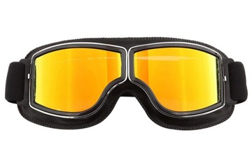 GOGLE MOTOCYKLOWE VINTAGE OFF-ROADOWE OKULARY ATV