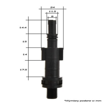 Пистолет для пены Black Decker Bosch, омывающая насадка