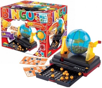 Gra Planszowa Rodzinna Świetne Wykonanie Towarzyska Zręcznościowa Bingo