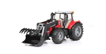 Zabawka ciągnik traktor massey ferguson 7624 z tur