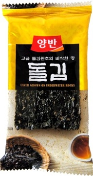 Закуска Жареные водоросли с солью Донвон 3,5г