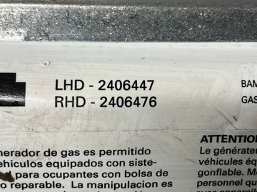 AIRBAG ULOŽENÍ SPOLUJEZDCE BMW X5 E70 2406447