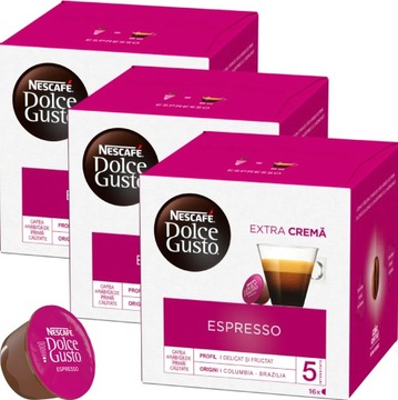 Kapsułki Nescafe Dolce Gusto Espresso 48 kaw
