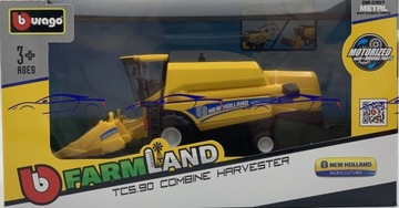Кормоуборочный комбайн New Holland TC5.90 Bburago 31722 металл 18см