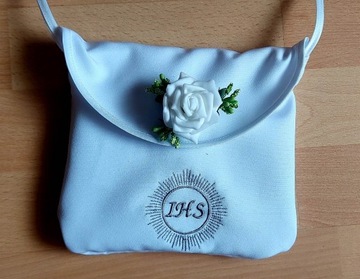 Сумка для причастия, кисет, вышивка, клатч, роза, БОЛЬШОЙ АртНель