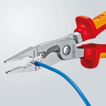 KNIPEX 13 86 200 Электромонтажные клещи 6в1