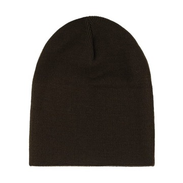 Czapka zimowa beanie - brązowa EM 18