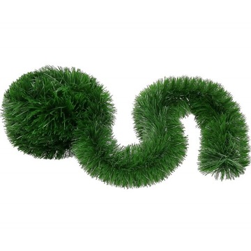 ЦЕПЬ ДЛЯ РОЖДЕСТВЕНСКОЙ ЕЛКИ зеленая 6м РОЖДЕСТВЕНСКАЯ ГИРЛЯНДИЯ ДЛЯ ЕЛКИ XXL толщиной 15см