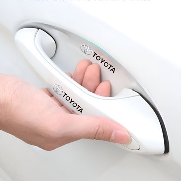 ЗАЩИТНАЯ ПЛЕНКА TOYOTA ДЛЯ ДВЕРНЫХ РУЧОК Наклейки на автомобиль