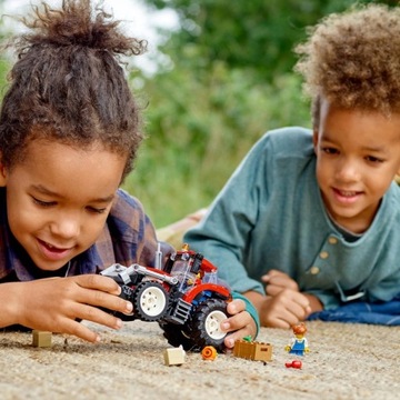 LEGO CITY ТРАКТОР С ПОДВИЖНЫМ КОВШОМ НАБОР БЛОКОВ 60287