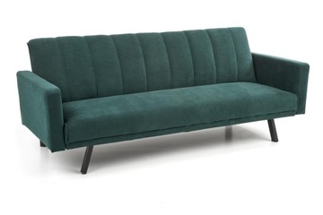 Sofa ARMANDO ciemny zielony od Halmar