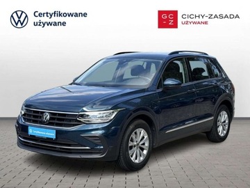Volkswagen Tiguan II SUV Facelifting 1.5 TSI 150KM 2023 Volkswagen Tiguan TSI 150KM Life Apple Carplay FVAT23 Keyless LED