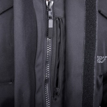 TEKSTYLNA KURTKA MOTOCYKLOWA WOLF EXPLORER BLACK M