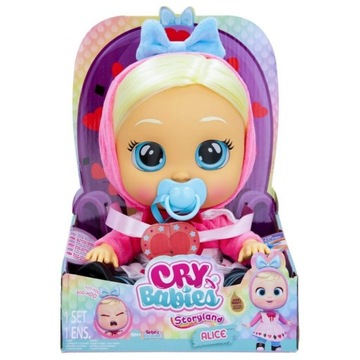 CRY BABIES LALKA ALICJA W KRAINIE CZARÓW ZE SMOCZKIEM DUŻA