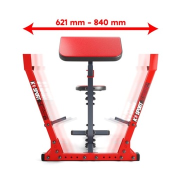 Скамья для упражнений Скотта с молитвенником