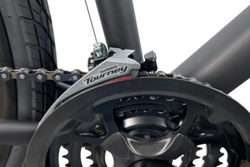 Мужской кроссовый велосипед INDIANA X-Cross 2.0 28 дюймов, черный и красный