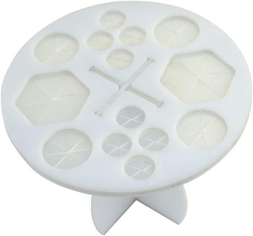 Держатель для кистей для макияжа, 3 шт., держатель для сушки кистей Organizato