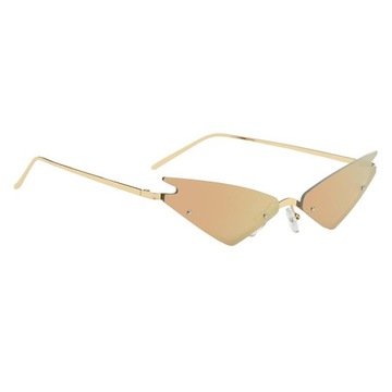 2x Modne damskie okulary przeciwsłoneczne Cat Eye Plastikowe oprawki Odcienie okularów