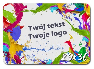 Podkładka pod myszkę z NADRUKIEM LOGO ZDJĘCIEM