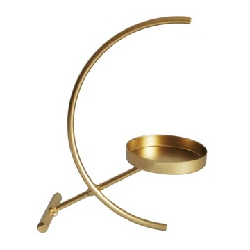 Zestaw 3 świeczników Queen do świec stożkowych,