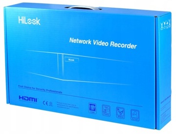 IP-рекордер Hikvision для 4 камер NVR 4K 8MP с поддержкой POE