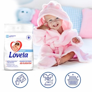 Набор Lovela Baby Set Порошок 2 x 4,1 кг + Пятновыводитель + Кондиционер для белья