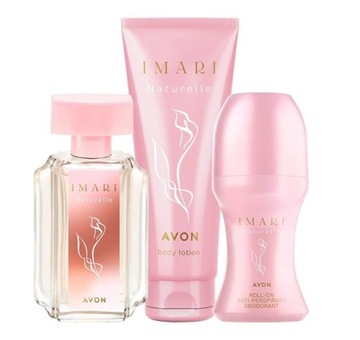 Avon Zestaw Kosmetyków Imari Naturelle Balsam Kulka Perfum Damski Delikatny