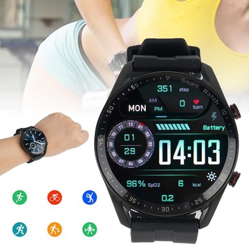 ИНТЕЛЛЕКТУАЛЬНЫЕ МУЖСКИЕ СПОРТИВНЫЕ СМАРТ-ЧАСЫ С ФУНКЦИЕЙ BLUETOOTH ТЕЛЕФОНА