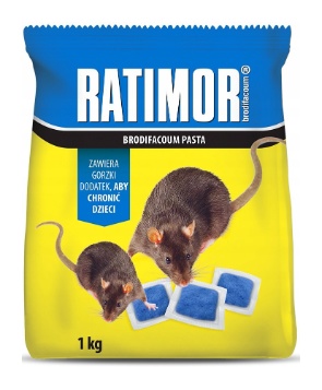 Ratimor pasta Brodifacoum 1kg Unichem