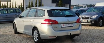 Peugeot 308 II 2014 Peugeot 308 1.6 HDI 120 kM Klima Nawigacja Temp LED Bluetooth Serwis GWARA, zdjęcie 5