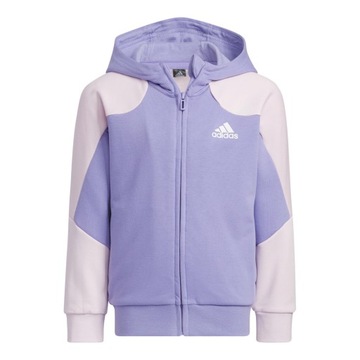 BLUZA DZIECIĘCA ADIDAS PERFORMACE KAPTUR ZAMEK 128