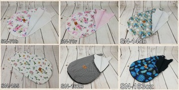 СПАЛЬНЫЙ МЕШОК 50Х 80 Зимний толстый ЧЕРНЫЙ Пеленка