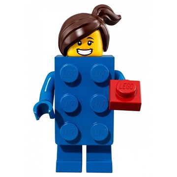 LEGO 71021 MINIFIGURES NIEBIESKI KLOCEK NOWY