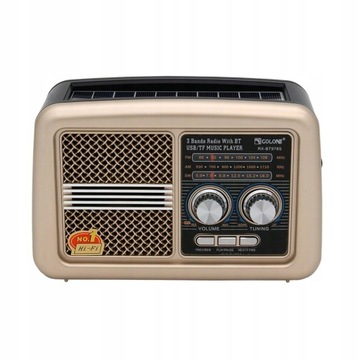 Radio sieciowo-bateryjne AM, FM, SW Golon RX-BT978S