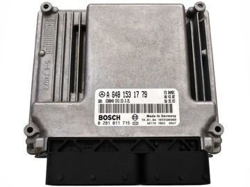 ECU MERCEDES S W220 3.2 CDI A6481531779 0281011715