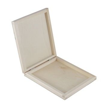 Drewniane PUDEŁKO BOX ETUI NA CD/DVD decoupage eko